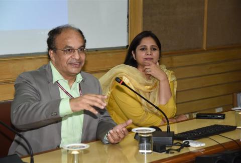 Members of Army War College visited at IIMC
