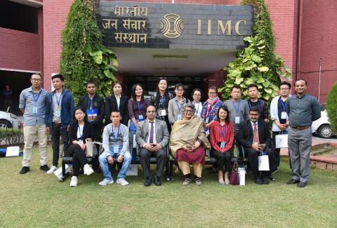 A delegation from Bhutan visited IIMC