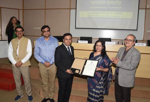 Hindi Fortnight closing ceremony of IIMC